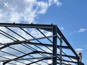 vând structură metalică 25 lungime 10 lățime patru la ștreașină din ip — miniatura 5