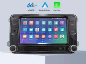 Navigatie Android VW PASSAT B6 B7 CC Golf Tiguan Waze CarPlay Youtube