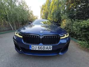 BMW M 545e X Drive,83.000 km,Garantie Bmw,HK,Trapa,Masaj,Carlig,HUD,Suspensie Adaptiva,Punte viratoare spate.Top View 360.Full Keyless — miniatura 4