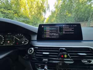 BMW M 545e X Drive,83.000 km,Garantie Bmw,HK,Trapa,Masaj,Carlig,HUD,Suspensie Adaptiva,Punte viratoare spate.Top View 360.Full Keyless — miniatura 6
