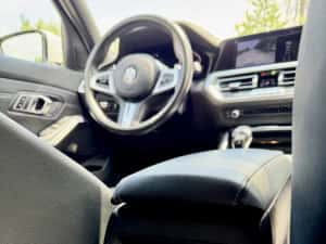 Bmw 320d 190 cp M-PAKET 2020 G20 Laser,Trapa,Alb ,Bord Digital,Navigatie Mare,scaune electrice — miniatura 6