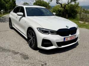 Bmw 320d 190 cp M-PAKET 2020 G20 Laser,Trapa,Alb ,Bord Digital,Navigatie Mare,scaune electrice — miniatura 9