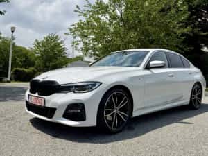 Bmw 320d 190 cp M-PAKET 2020 G20 Laser,Trapa,Alb ,Bord Digital,Navigatie Mare,scaune electrice — miniatura 10