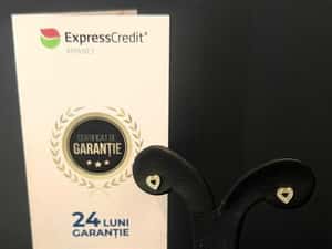 (AG51) Cercei aur 14k 1.11g b1531.2 - Garantie 2 ani! — miniatura 7