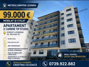 Metrou Berceni Apartament 2 camere Mobilat si Utilat — miniatura 1