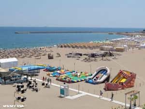 Faleză Nord, plaja Vision, 2cam, frontal la mare, termen lung, parcare — miniatura 1