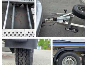 Platforma auto FULL ALUMINIU 4.5X2.1 CA NOUA 2024 — miniatura 7