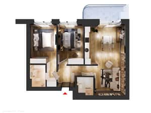 HILS Sunrise 3 camere tip 3B