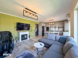 3 camere, terasă de 30 mp, parcare, la cheie! — miniatura 4