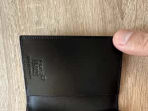 Vând Port carduri/permis/CI ORIGINAL Montblanc Meisterstuck negru — miniatura 4