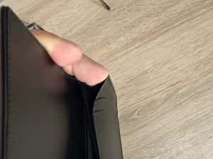 Vând Port carduri/permis/CI ORIGINAL Montblanc Meisterstuck negru — miniatura 5