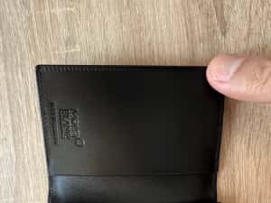 Vând Port carduri/permis/CI ORIGINAL Montblanc Meisterstuck negru — miniatura 10