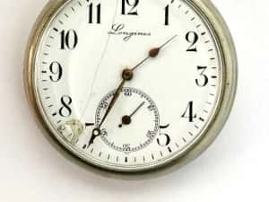 ceas de buzunar Longines Grands Prix 7 de colectie, an 1923 — miniatura 1