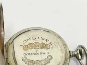ceas de buzunar Longines Grands Prix 7 de colectie, an 1923 — miniatura 4