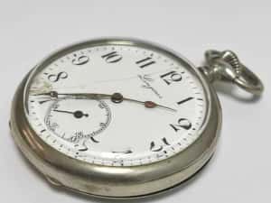 ceas de buzunar Longines Grands Prix 7 de colectie, an 1923 — miniatura 9
