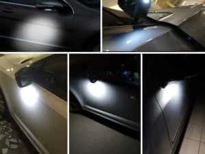 Kit Lampi Led sub oglinzi Mercedes W176 W242 W246 X156 X204 X253 C219 — miniatura 8