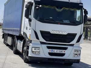 2 Iveco Stralis / Euro 6 / Anvelope noi / Baterii noi/ Tahograf VDO — miniatura 7