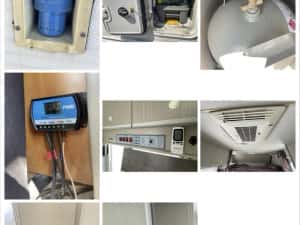 Autorulotă FIAT 1.9 Turbo Diesel + Cort Exterior inchis - 98000 KM !! -Clima Stationare ( KIT SOLAR Curent - Boiler Apa Calda-Incalzire-Rezervor Apa — miniatura 4