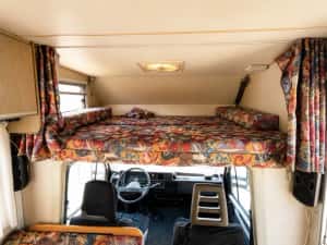 Autorulotă FIAT 1.9 Turbo Diesel + Cort Exterior inchis - 98000 KM !! -Clima Stationare ( KIT SOLAR Curent - Boiler Apa Calda-Incalzire-Rezervor Apa — miniatura 8