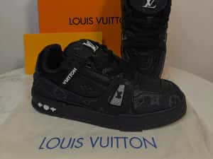 Adidasi Louis Vuitton Full Black