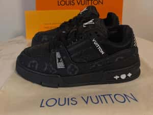 Adidasi Louis Vuitton Full Black — miniatura 8