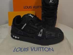 Adidasi Louis Vuitton Full Black — miniatura 9