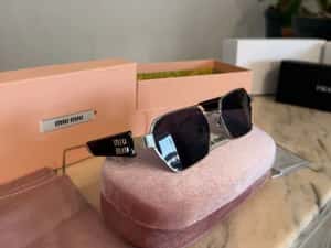 Ochelari de Soare Miu Miu//Miu Miu Sunglasses — miniatura 9