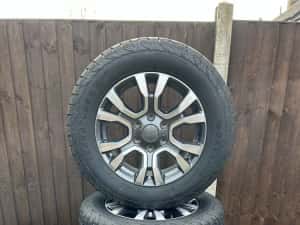 Jante originale Ford Ranger Bicolor R18- Anvelope AT -Anvelope vara-Anvelope Iarna