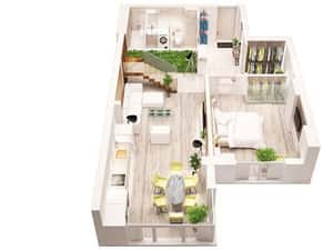 VÂNZARE - PENTHOUSE - COPOU - 157 mp utili — miniatura 3