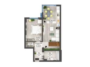 VÂNZARE - PENTHOUSE - COPOU - 157 mp utili — miniatura 4