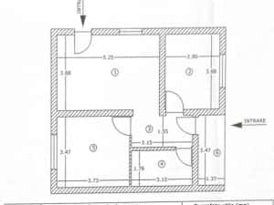 Casa Bascov 3 camere mobilata/utilata+100mp teren. an constr. 2021 — miniatura 7