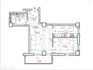 Apartament 2 camere – 58,55 mp  în Complexul Freya Home — miniatura 6