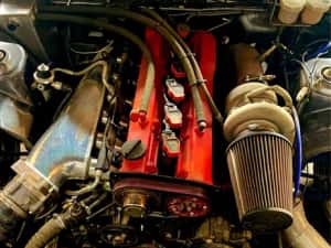 Nissan skyline r33 pro Drift car 580 hp , variante +/- — miniatura 4