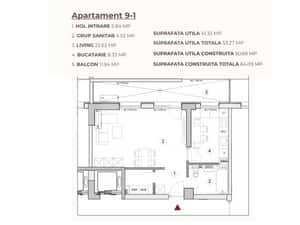 Studio 53.27 mp intr-un ansamblu cu 0% Comision la Achizitie — miniatura 5