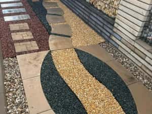 Piatra gard tip gabion Gri-antracit / Crem-bej dimensiune 63-90 — miniatura 7