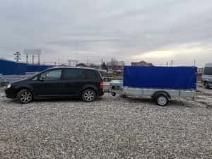 Remorca 750kg Tandem Apicola Auto Transport Platforma Auto Basculabila — miniatura 3