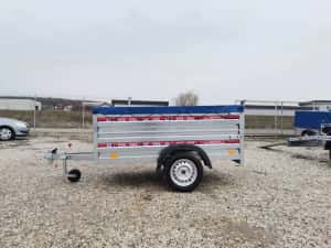 Remorca 750kg Tandem Apicola Auto Transport Platforma Auto Basculabila — miniatura 7