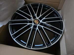 Jante de aliaj pentru Porsche Cayenne pe 21 in 2 latimi — miniatura 4