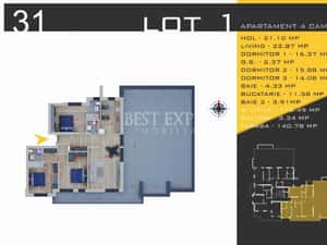 4 Camere Direct Dezvoltator | Bloc Nou| Comision 0% | Pallady