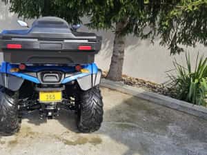 Atv Cf Moto 450L Far Led  400Km Nou Avans 0/ Rate cu buletinul Rata 800ron — miniatura 8