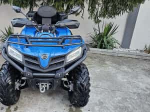 Atv Cf Moto 450L Far Led  400Km Nou Avans 0/ Rate cu buletinul Rata 800ron — miniatura 9