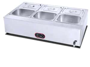 Aparat electric mentinere la cald 6 cuve gn1/2- TRANSPORT GRATUIT — miniatura 6