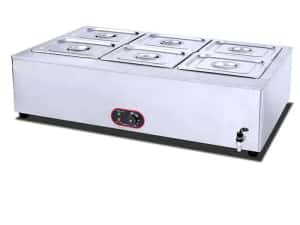 Aparat electric mentinere la cald 6 cuve gn1/2- TRANSPORT GRATUIT — miniatura 8