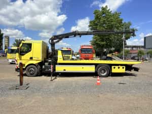 Platforma hydraulica cu Macara ,Furca — miniatura 2