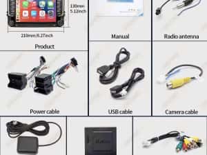 Ecran Carplay Android Vw Golf Tiguan Passat Seat Skoda Octavia Touran — miniatura 3
