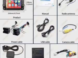Ecran Carplay Android Vw Golf Tiguan Passat Seat Skoda Octavia Touran — miniatura 6