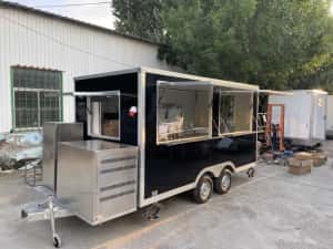 Rulote Comerciale Premium la Comanda, Personalizate, Fast Food Truck — miniatura 2