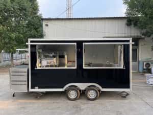 Rulote Comerciale Premium la Comanda, Personalizate, Fast Food Truck — miniatura 3