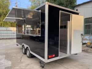 Rulote Comerciale Premium la Comanda, Personalizate, Fast Food Truck — miniatura 4