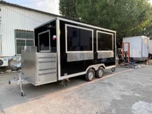 Rulote Comerciale Premium la Comanda, Personalizate, Fast Food Truck — miniatura 9